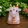 Original Sphatik Nandi Ji ( colour )